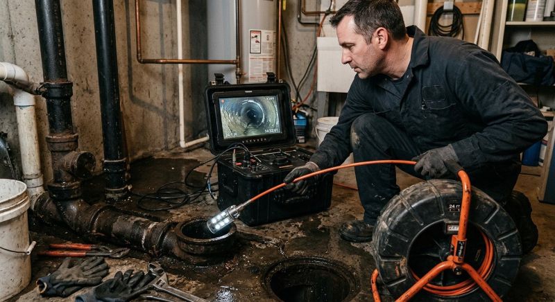 Cctv Plumbing Inspection in Kansas City, MO