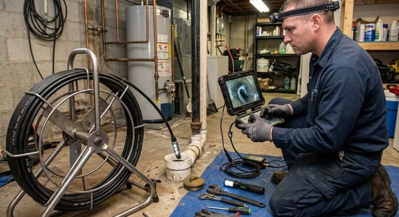 Cctv Plumbing Inspection in Cary, NC