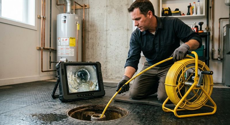 Drain Camera Inspection in Boca Raton, FL