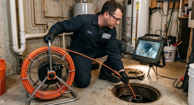 Sewer Drain Inspection Service in Fredericksburg, VA