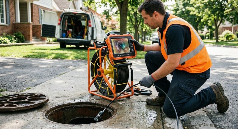 Sewer Line Camera Service in Marietta, GA