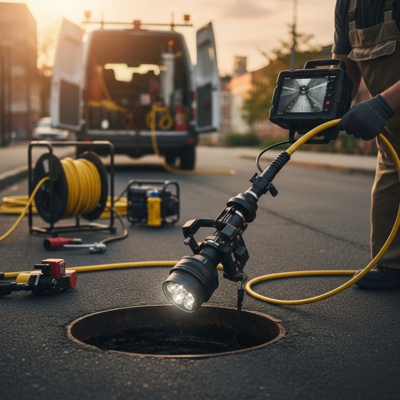 Sewer Line Camera Service