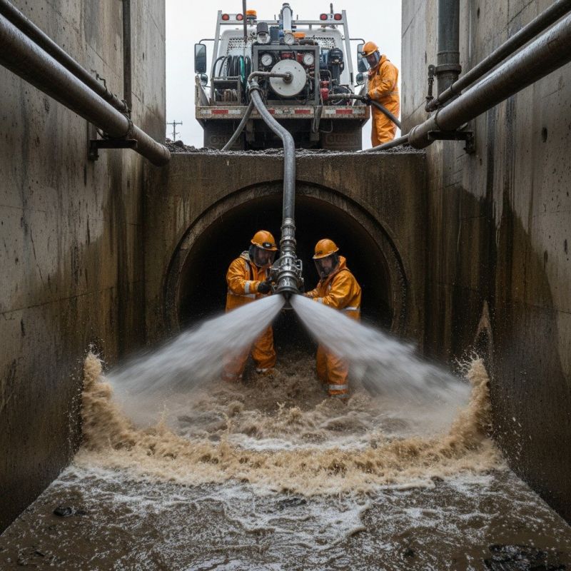 Sewer Line Hydrojetting in Denver, CO