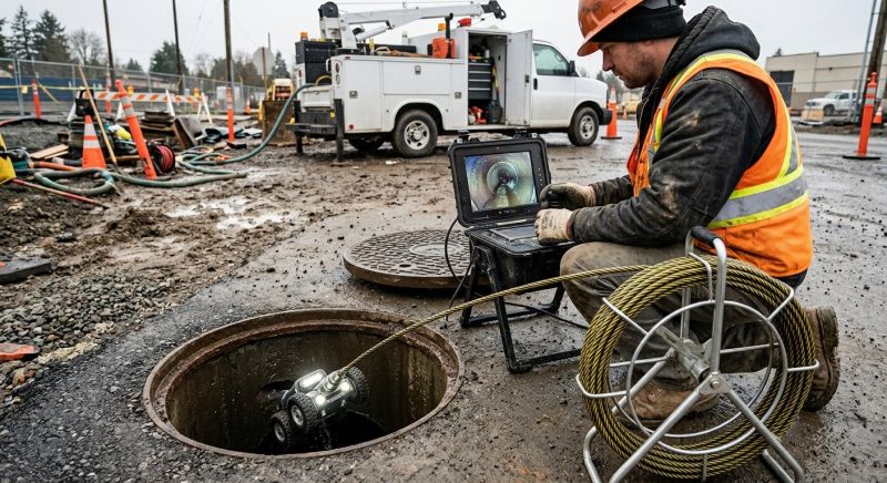 Sewer Video Inspection in Aurora, CO